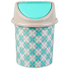 Ведро с подвижной крышкой 8 л 29х23х36 см Violet Сканди