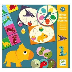 Развивающая игра DJECO "Мемо Динозавры" (08132)