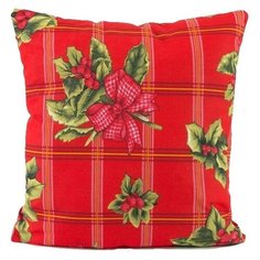 Рождественский букет подушка декоративная 40х40 Текс Дизайн
