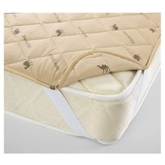 Наматрасник Верблюжья шерсть, 300 г, Тик (180х200) Текс Дизайн