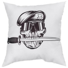 Подушка декоративная "Берет" 40*40 см. Сирень