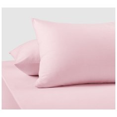 Наволочки трикотажные Розовый 70x70 2 шт, 100% хлопок Текс Дизайн