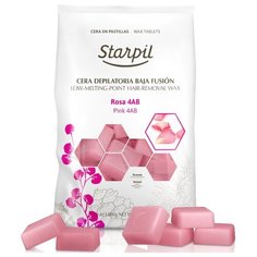 Воск для депиляции STARPIL розовый/Cera Rosa 1000 г