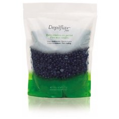 Воск для депиляции DEPILFLAX100 синий/blue пленочный 250 г
