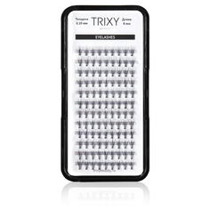 Накладные ресницы-пучки Trixy Beauty "Smart" (0.10мм, 8 мм, новое поколение)