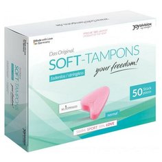 Тампоны гигиенические Soft-Tampons Normal, 50 шт Joydivision