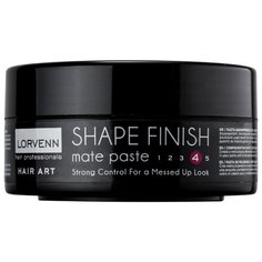 Паста HAIR ART сильной фиксации LORVENN HAIR PROFESSIONALS моделирующая Shape Finish 80 мл