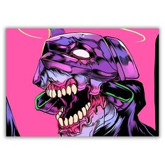 Магнит на холодильник малый - A5, EVANGELION Drabs