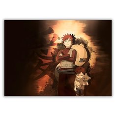 Магнит на холодильник большой - A4, Gaara of the Desert Drabs