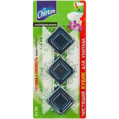 Chirton кубик для унитаза Альпийская долина, 3 шт.