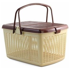 Корзина-переноска для кошек и собак Triol 1055-2 L 46х33х27 см бежевый