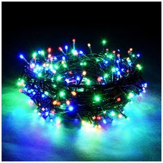 Гирлянда Vegas Нить 2000 см, 200 ламп, разноцветный