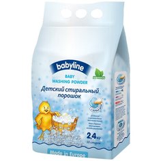 Стиральный порошок BabyLine Детский Sensitive, пластиковый пакет, 2.4 кг