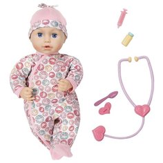 Интерактивная кукла Zapf Creation Baby Annabell Милли чувствует себя лучше 43 см 701-294