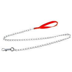 Поводок для собак Пижон 1028378 красный 1.2 м 3.5 мм