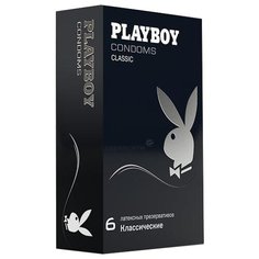 Презервативы Playboy Классические, 6 шт.