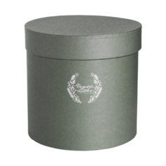 Коробка подарочная Дарите счастье Дарите счастье 18 × 18 см зелeный