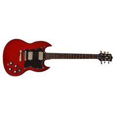 Электрогитара Tenson Nashville SD Set Neck transparent red