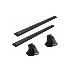 комплект дуг и опор ATLANT 6031+7001+7011 в штатные места для Mazda CX-9 (2007-2016), 1.26 м черный