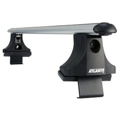 комплект дуг и опор ATLANT 8827+8809+8858 за дверные проемы для Daewoo Matiz (1998-2015), 1.1 м серебристый