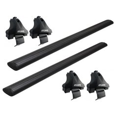 комплект дуг и опор ATLANT 6031+7002+7151 за дверные проемы для Renault Megane (2008-2016), Renault Fluence (2009-2017), 1.26 м черный