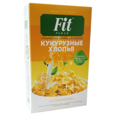 Готовый завтрак Fit Parad Кукурузные хлопья со стевией, коробка, 200 г