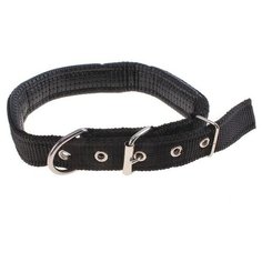 Ошейник Пижон Комфорт (609532-609535), 55 см черный