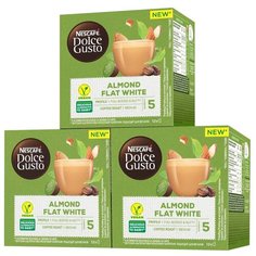 Кофе в капсулах NESCAFE Dolce Gusto Миндальный Флэт Уайт на растительной основе, 36 порций, 36 капс.