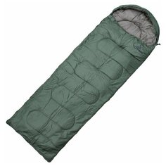 Спальный мешок Totem Fisherman XXL оливковый/морская волна с правой стороны