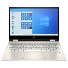 Ноутбук HP PAVILION x360 14-dw1 (/14") (/14") (/14") (/14") (/14")009ur (Intel Core i7 1165G7 2800MHz/14"/1920x1080/16GB/512GB HDD/Intel Iris Xe Graphics/Windows 10 Home) 2X2R5EA, теплый золотистый/ярко-золотистый
