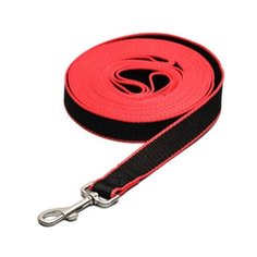 Поводок для собак Пижон 1290932 черный 7 м 25 мм