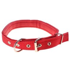 Ошейник Пижон Комфорт (609532-609535), 55 см красный