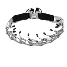 Строгий ошейник Пижон 3105748, 16 см серебристый