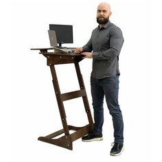 Письменный стол для работы стоя с регулировкой высоты и наклона столешницы на рост 150-190 см ЖивиСтоя
