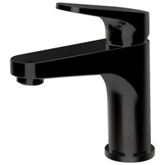 Смеситель для раковины (умывальника) Bravat Eler F1191238BM однорычажный черный