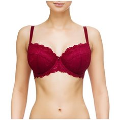 Бюстгальтер Lauma, размер 70F, красный вельвет