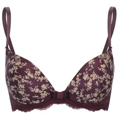Бюстгальтер Lauma, размер 70A, красный виноград