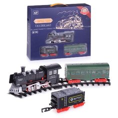 Железная дорога 7299-71 свет/звук, в коробке Oubaoloon