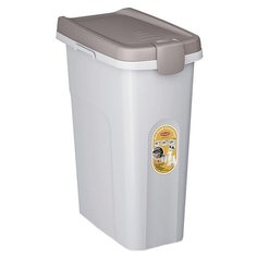 Контейнер для корма STEFANPLAST 10 кг/25 л, 39 х 24 х 51 см, белый (1 шт)