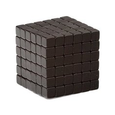 Куб из магнитных кубиков Forceberg TetraCube 4 мм , черный, 216 элементов