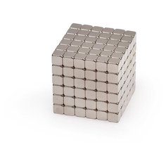 Куб из магнитных кубиков Forceberg TetraCube 4 мм, стальной, 216 элементов
