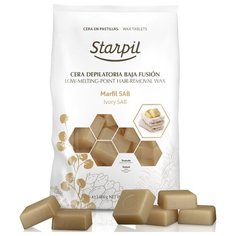 Воск для депиляции STARPIL слоновая кость/Cera Marfil 1000 г