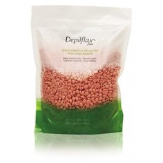 Воск для депиляции DEPILFLAX100 розовый/pink пленочный 250 г