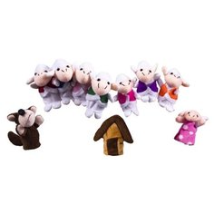 Пальчиковый кукольный театр «Волк и семеро козлят» Bradex