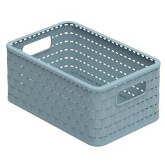 Корзина для хранения Rotho Country A5 28,0*18,5*12, 6 голубой горизонт