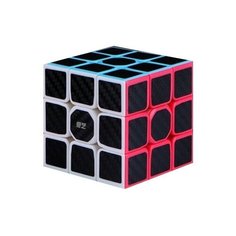 Кубик 3х3 QiYi MoFangGe Warrior W Carbon Fiber Sticker