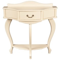 Столик консольный Мебелик Джульетта, ДхШ: 79 х 30 см, дуб шампань