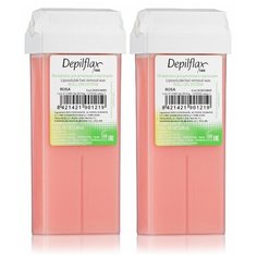 Набор Воск в картридже Depilflax РОЗА 110мл ( 2шт)