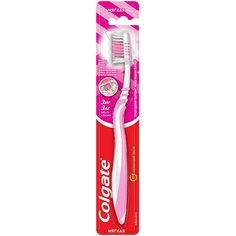 Зубная щетка Colgate Зиг Заг Забота о деснах, розовый