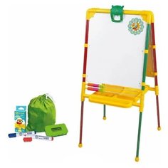 Мольберт InHome МИ2/1 для обучения и развития творческих способностей детей старше 1.5 лет, светофор
